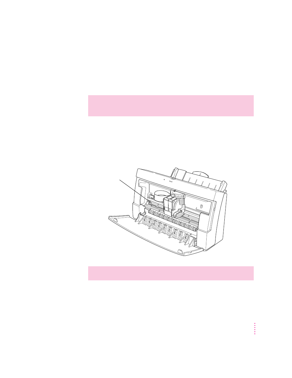 Cleaning the outside of the printer, Cleaning the inside of the printer | Apple COLOR STYLEWRITER 2400 User Manual | Page 53 / 102