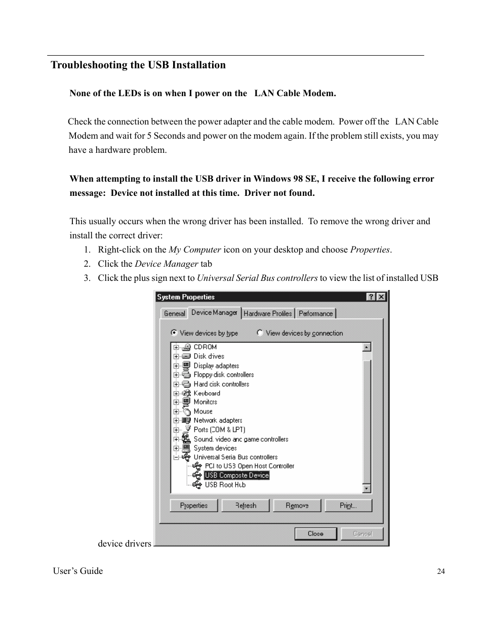 Ambit Cable Modem Router U10C012 User Manual | Page 24 / 55