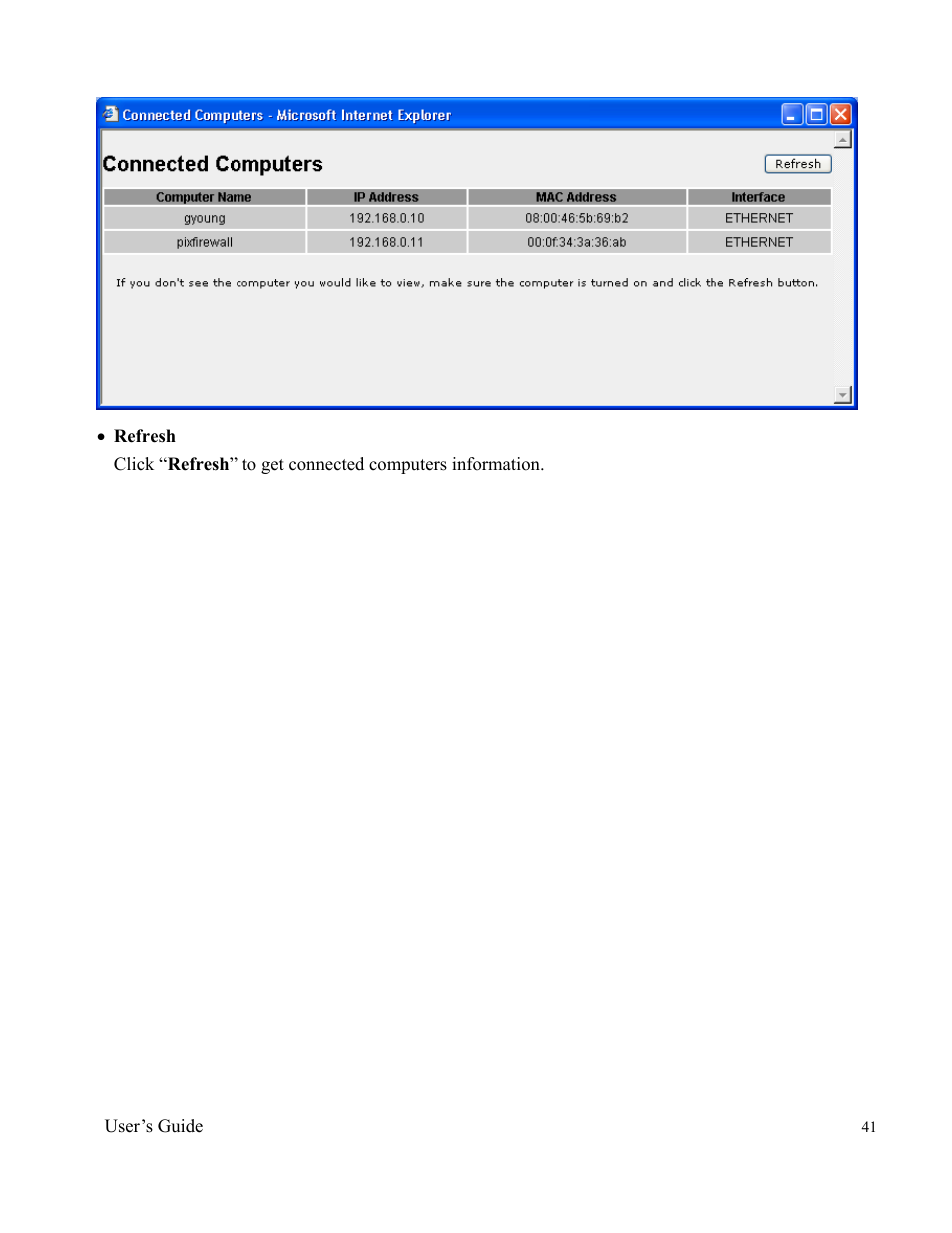 Ambit Cable Modem Router U10C012 User Manual | Page 41 / 55