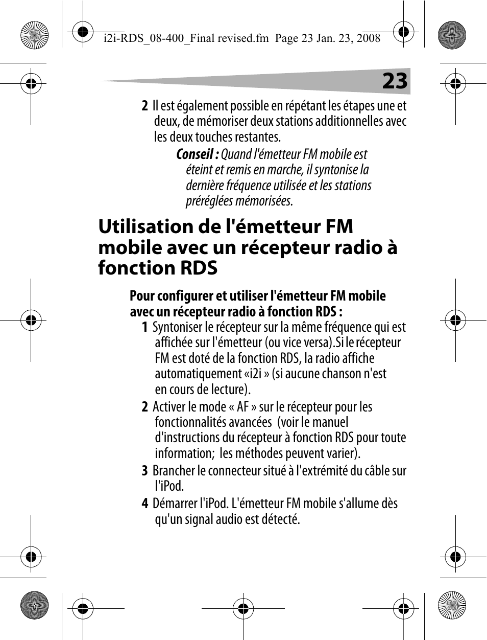 Aerielle Technologies i2i-RDS User Manual | Page 23 / 50