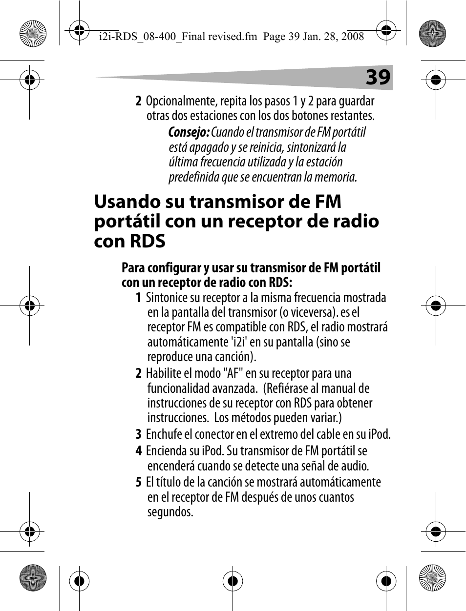 Aerielle Technologies i2i-RDS User Manual | Page 39 / 50