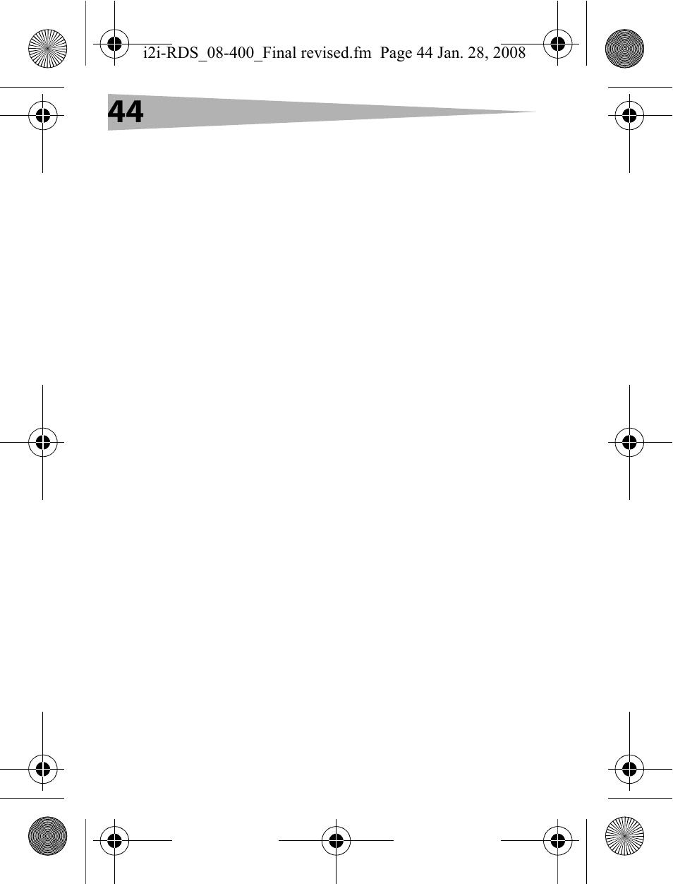 Aerielle Technologies i2i-RDS User Manual | Page 44 / 50