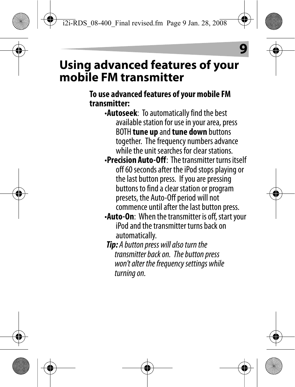 Aerielle Technologies i2i-RDS User Manual | Page 9 / 50