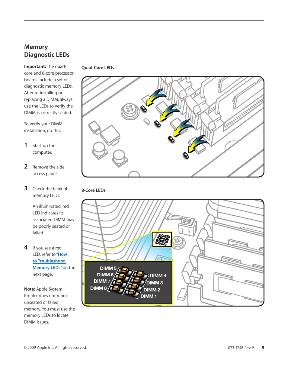 Apple Mac Pro (Memory DIMMs Replacement) User Manual | Page 9 / 10