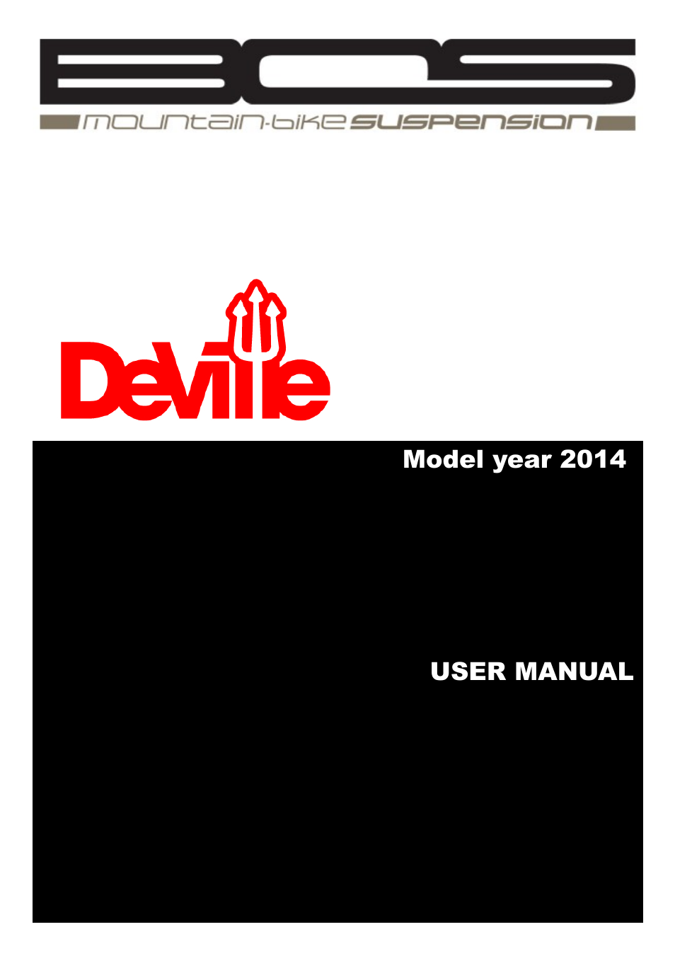 Bos Deville 2014 User manual User Manual | 8 pages