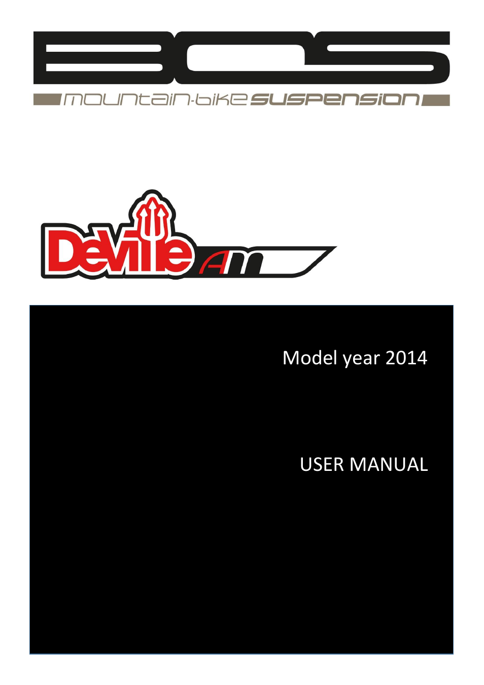 Bos DEVILLE AM 2014 User manual User Manual | 8 pages