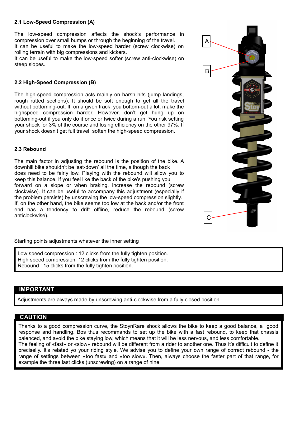 Bos STOY RARE 2014 User manual User Manual | Page 5 / 6