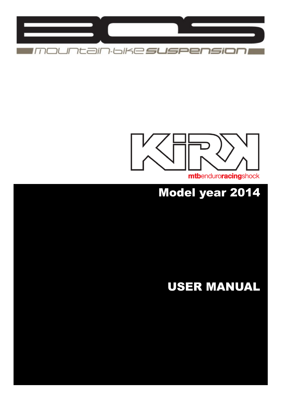 Bos KIRK 2014 User manual User Manual | 9 pages