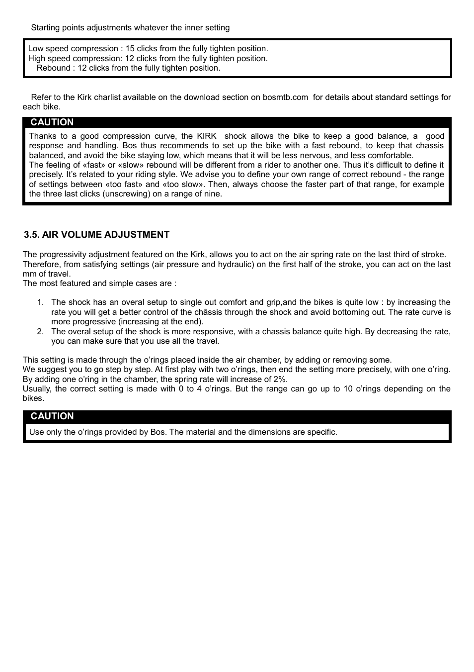 Bos KIRK 2014 User manual User Manual | Page 6 / 9
