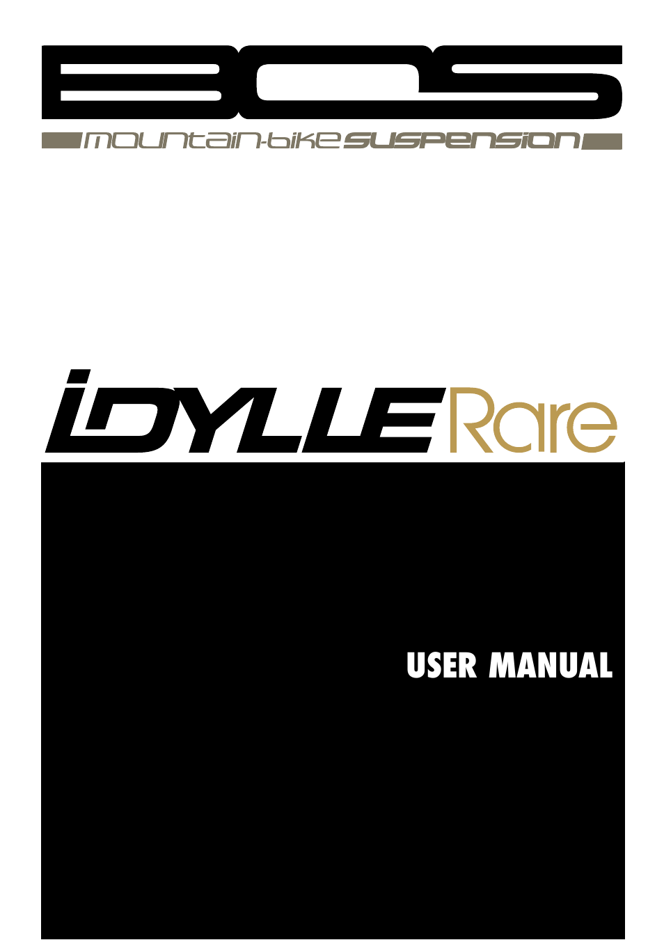 Bos IdylleRare 2010 2013 User manual User Manual | 6 pages