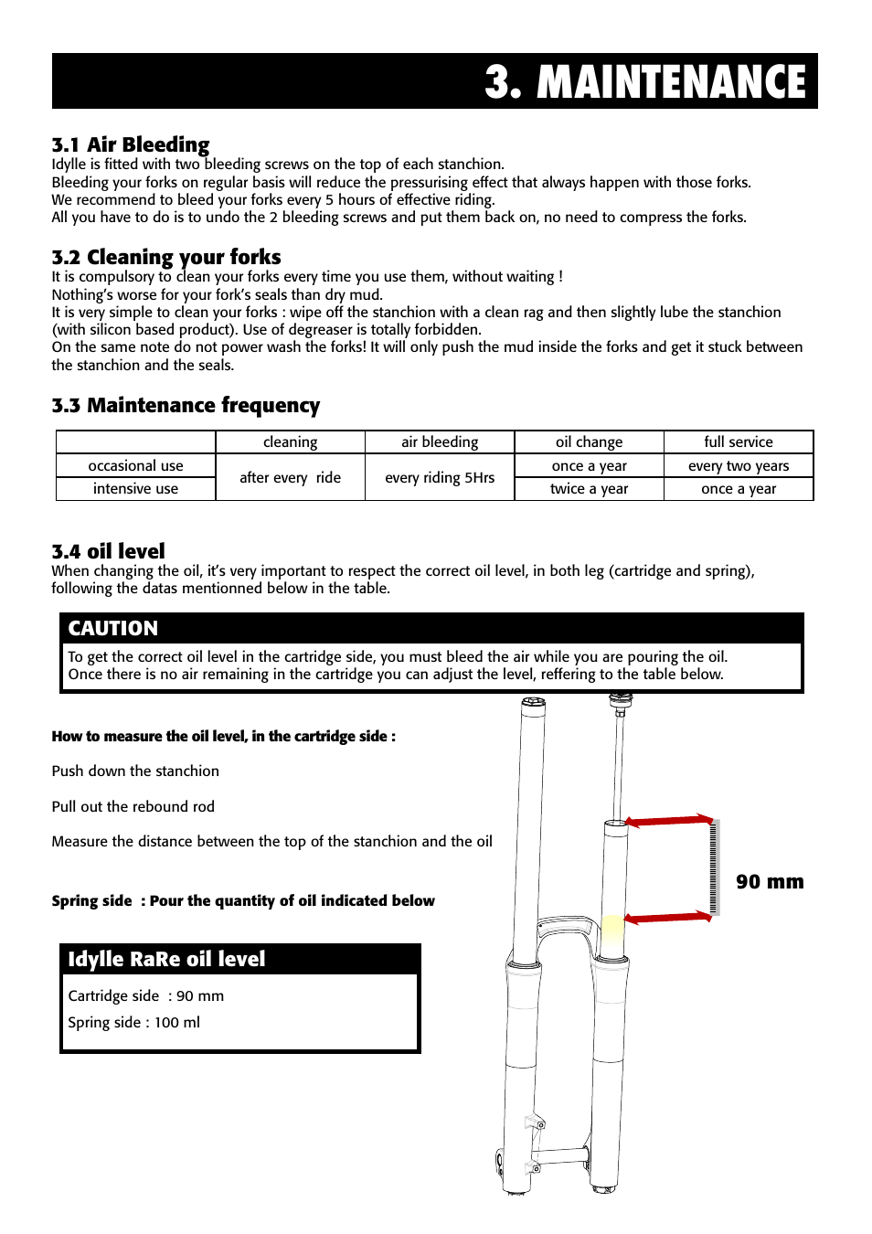 Maintenance, Dylle | Bos IdylleRare 2010 2013 User manual User Manual | Page 6 / 6