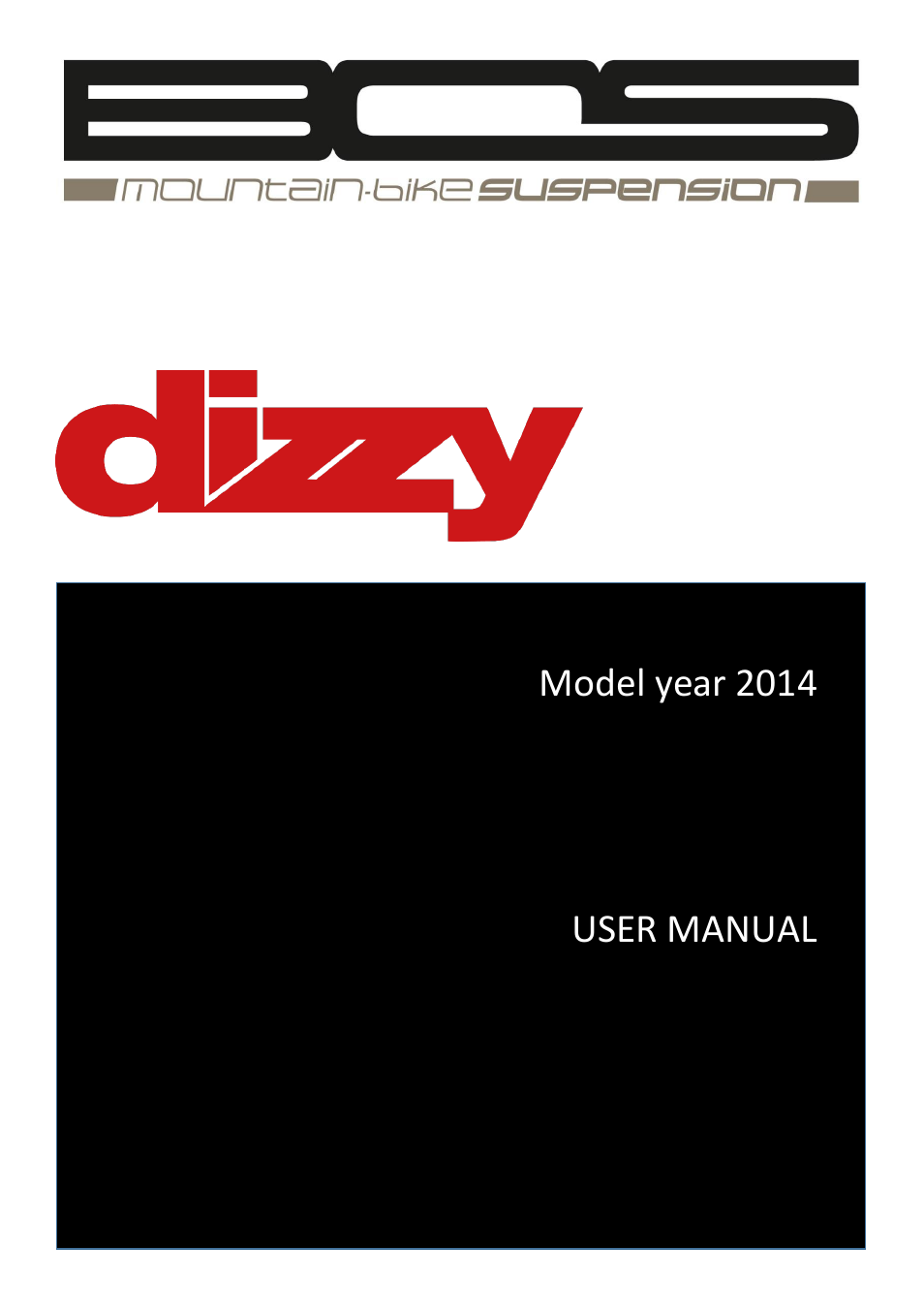 Bos Dizzy 2014 User manual User Manual | 9 pages