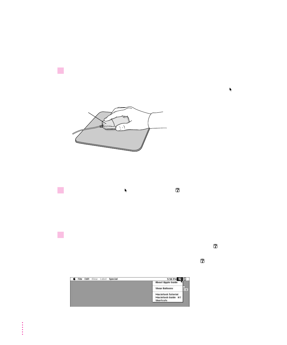 Learning the basics 12, Learning the basics | Apple Macintosh LC 630 DOS User Manual | Page 23 / 203