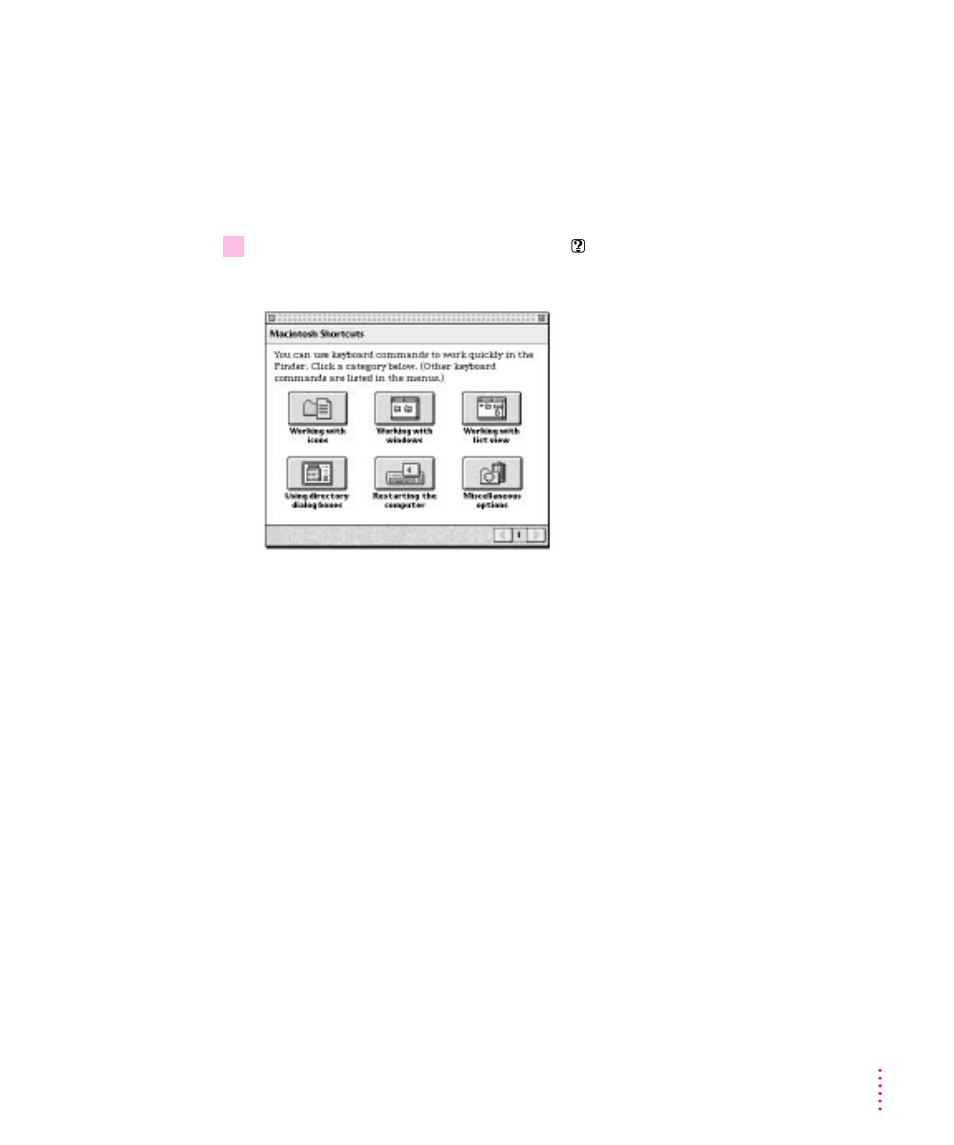 Learning useful shortcuts 27, Learning useful shortcuts | Apple Macintosh LC 630 DOS User Manual | Page 38 / 203