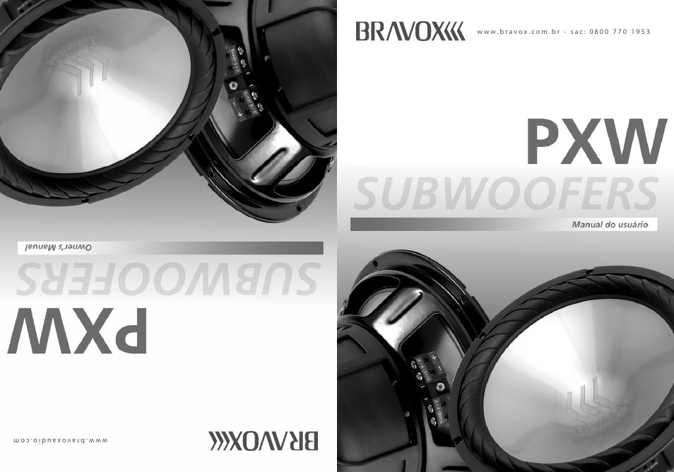 Bravox Linha PXW User Manual | 5 pages