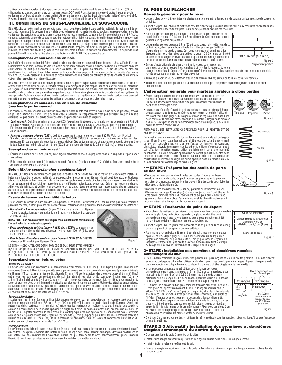 Bruce Westchester Strip User Manual | Page 4 / 7