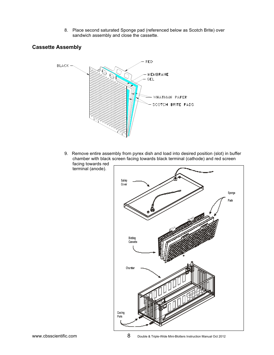 C.B.S. Scientific EBU-402 User Manual | Page 8 / 12