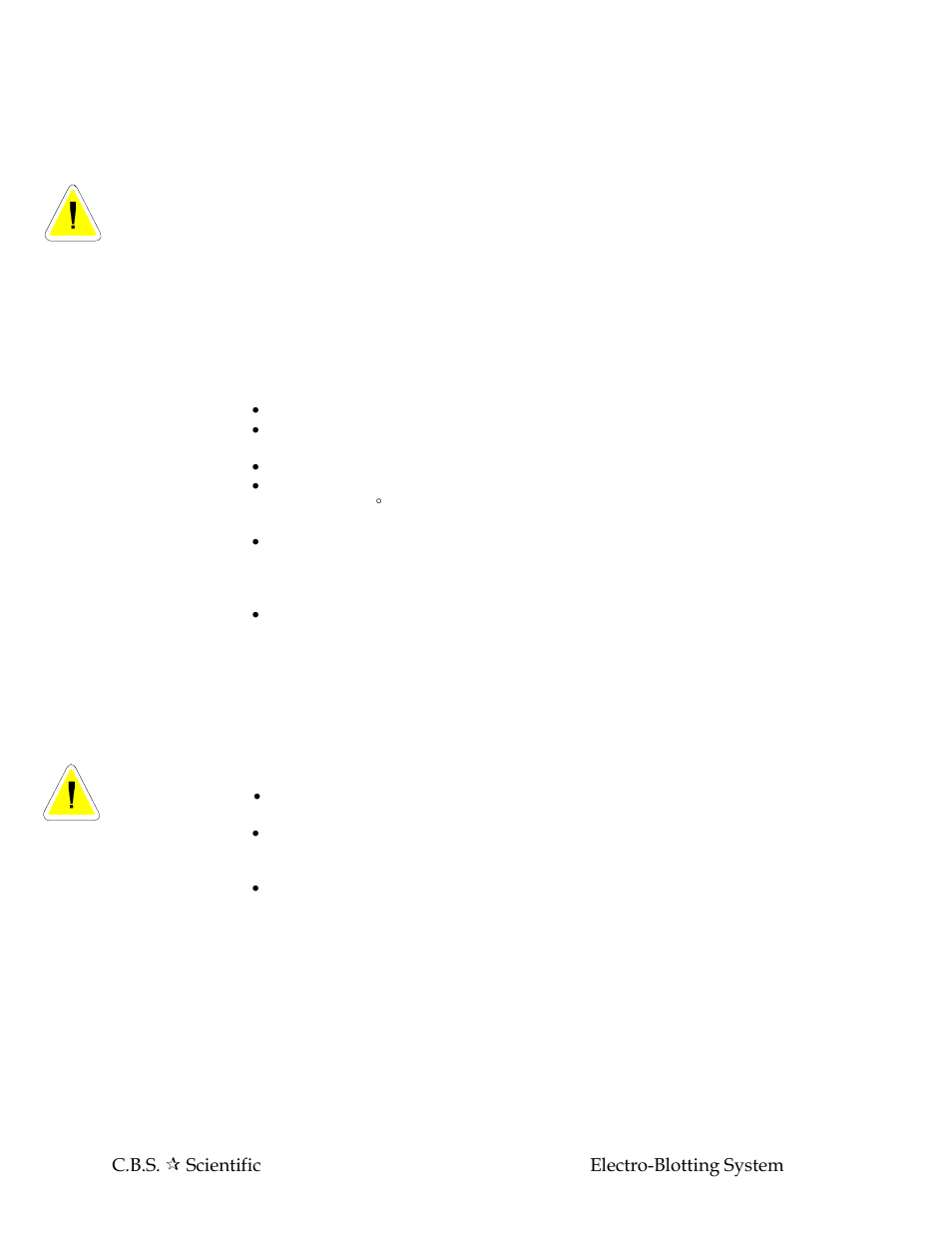 C.B.S. Scientific EBU-102P User Manual | Page 14 / 16