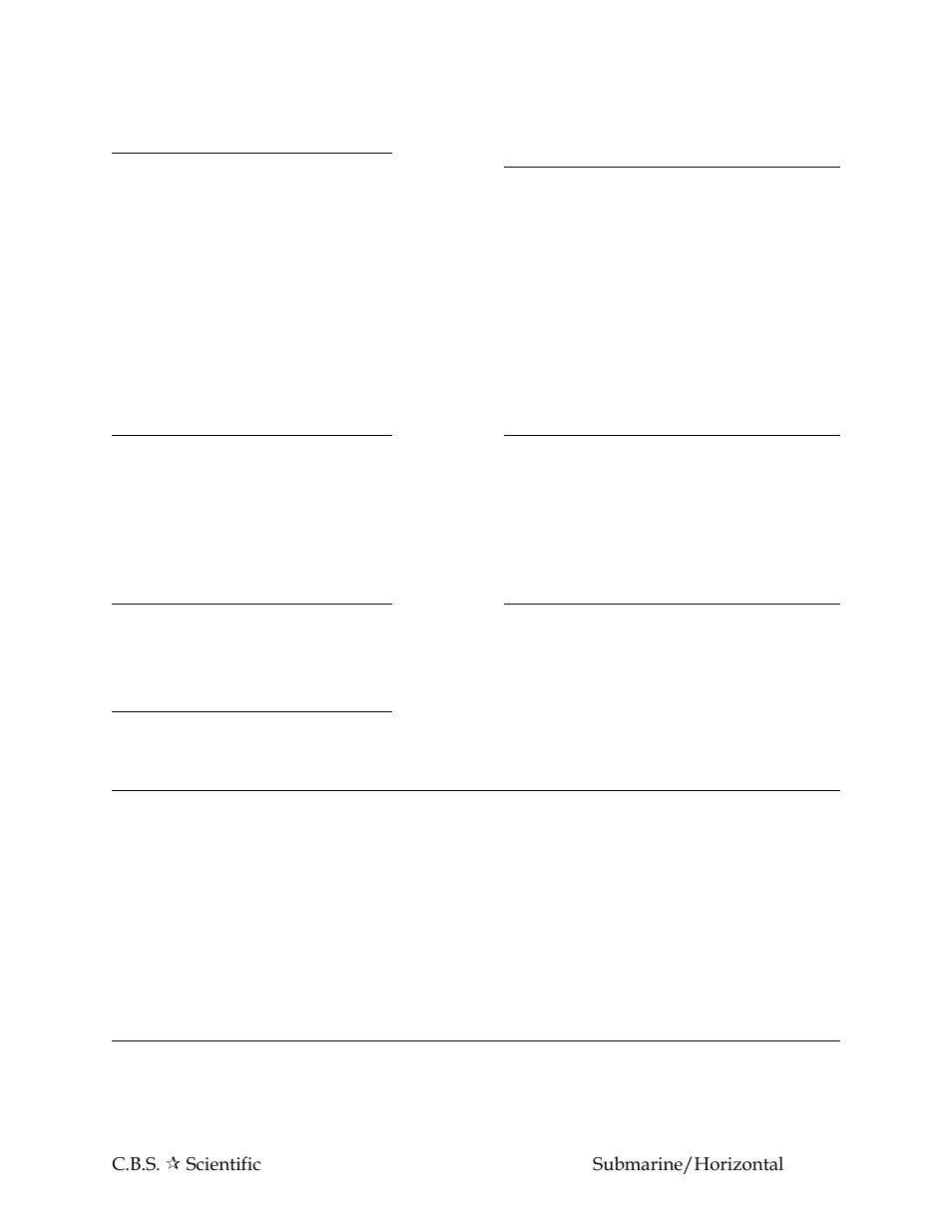 C.B.S. Scientific SGU-2640T-02 User Manual | Page 15 / 16