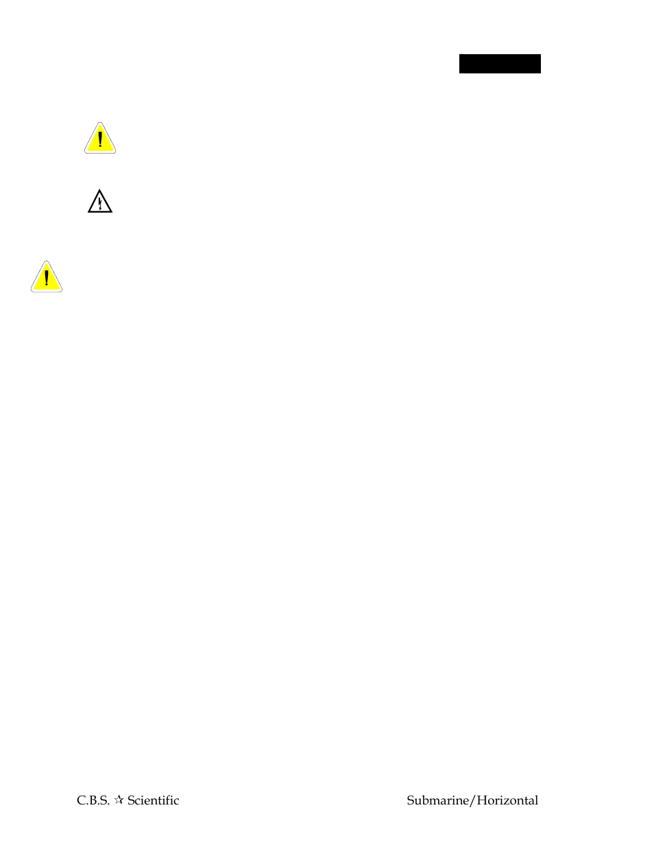 C.B.S. Scientific SGU-2640T-02 User Manual | Page 3 / 16