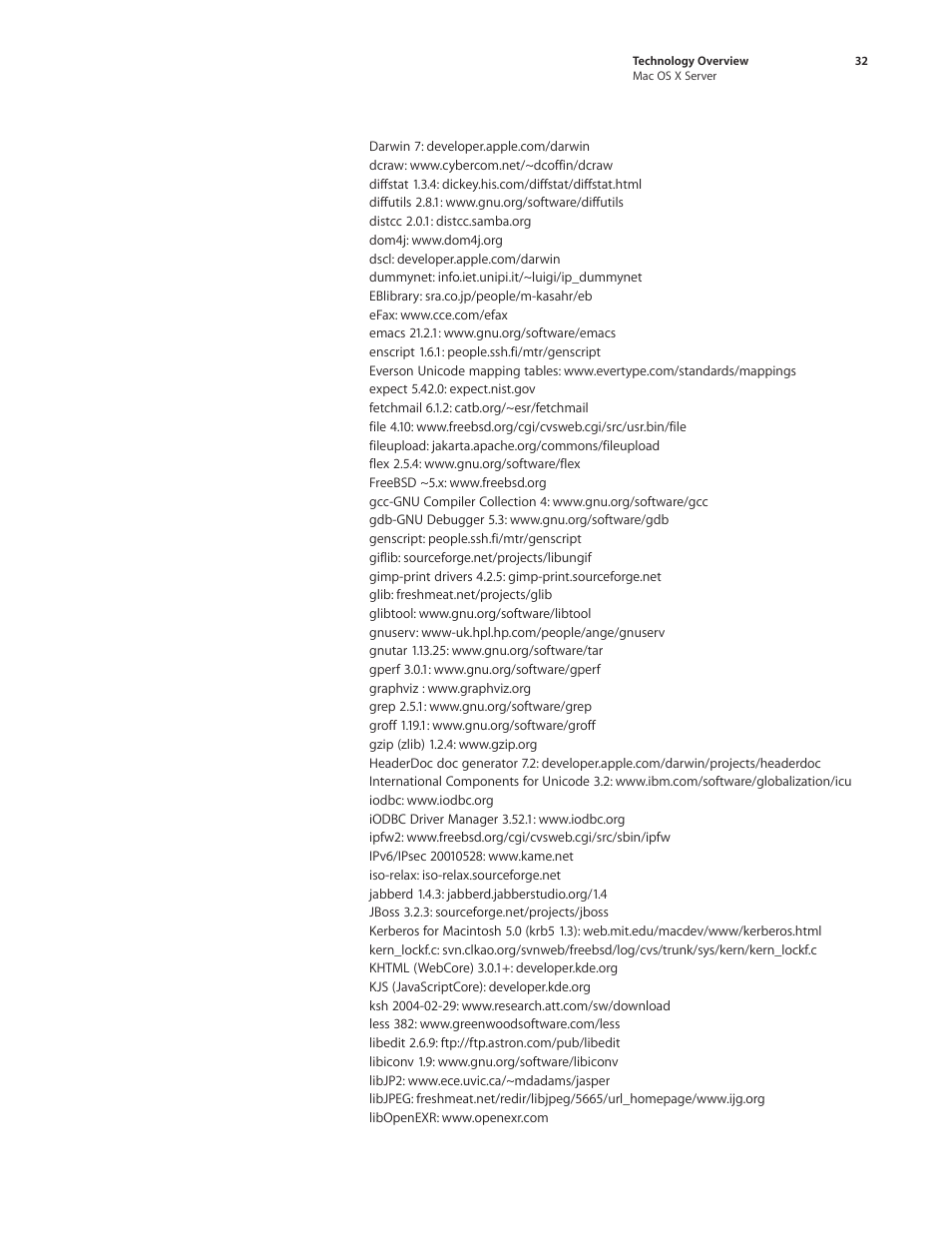 Apple Mac OS X Server Ver 10.4 User Manual | Page 32 / 35
