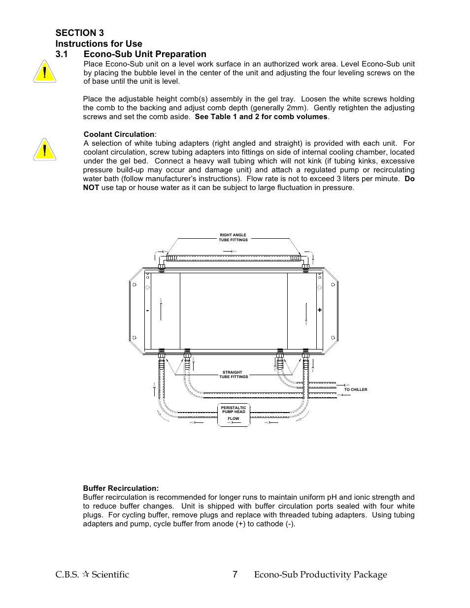 C.B.S. Scientific GCSGE-040-02 User Manual | Page 7 / 16
