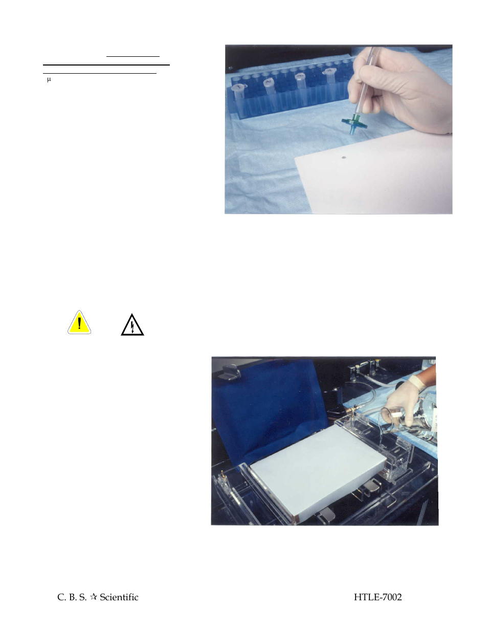 C.B.S. Scientific HTLE-7002 User Manual | Page 18 / 44