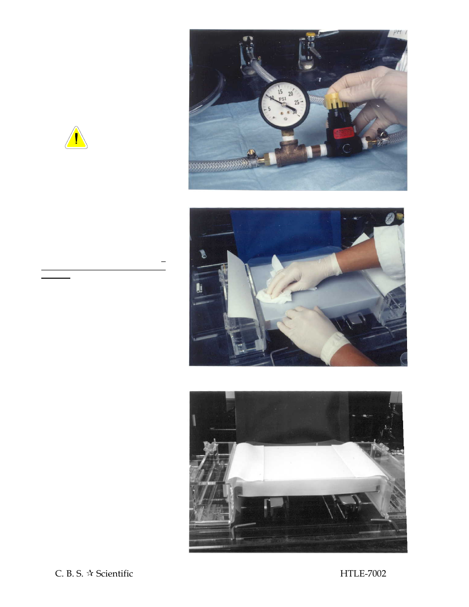 C.B.S. Scientific HTLE-7002 User Manual | Page 21 / 44