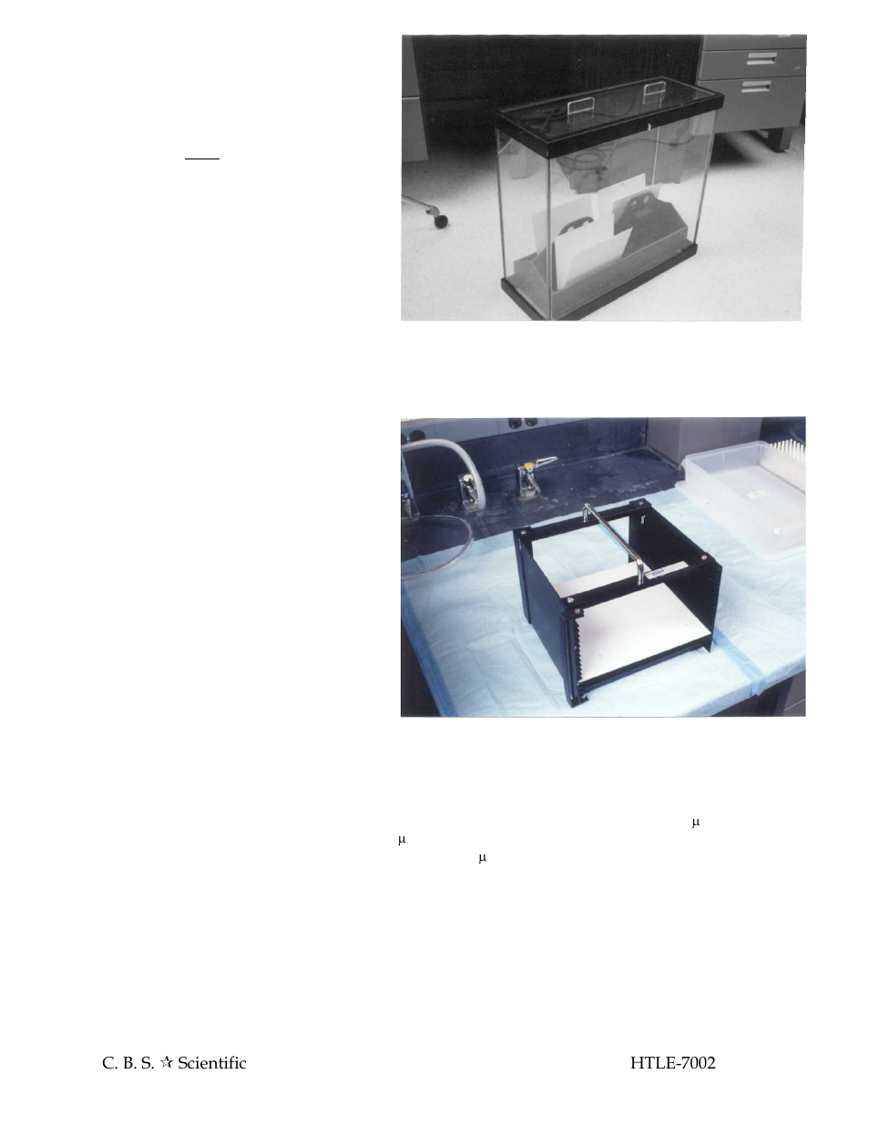 C.B.S. Scientific HTLE-7002 User Manual | Page 25 / 44