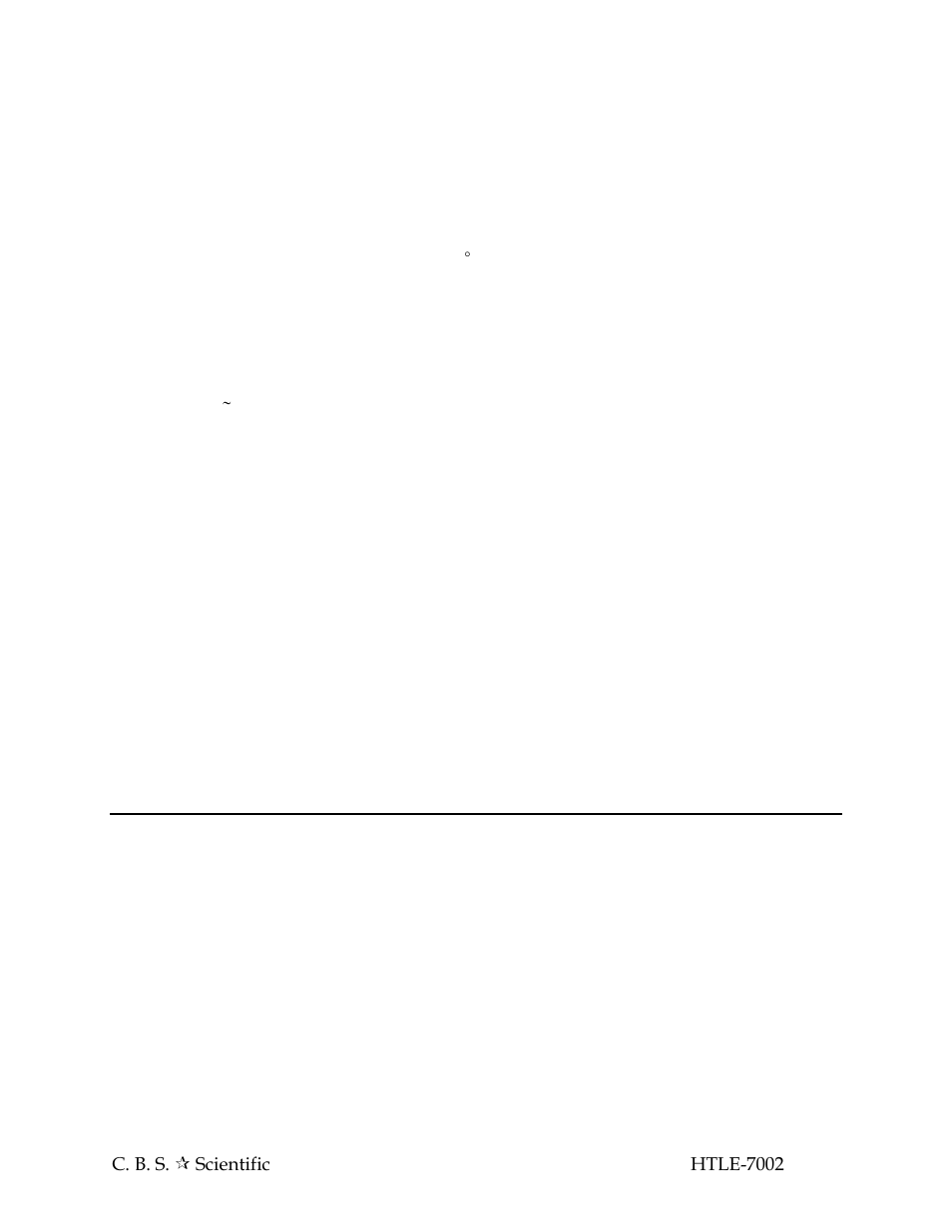 C.B.S. Scientific HTLE-7002 User Manual | Page 29 / 44