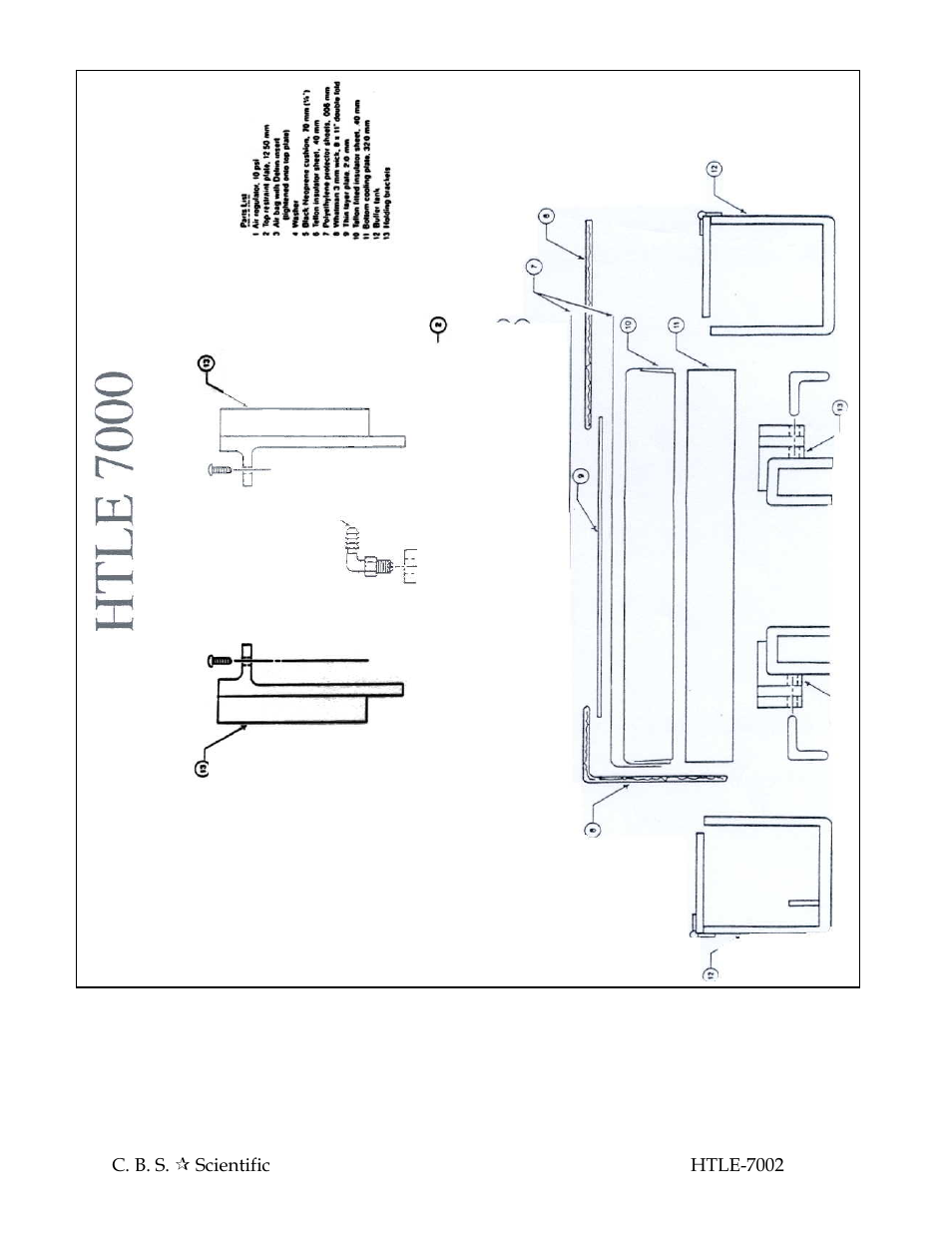 C.B.S. Scientific HTLE-7002 User Manual | Page 33 / 44
