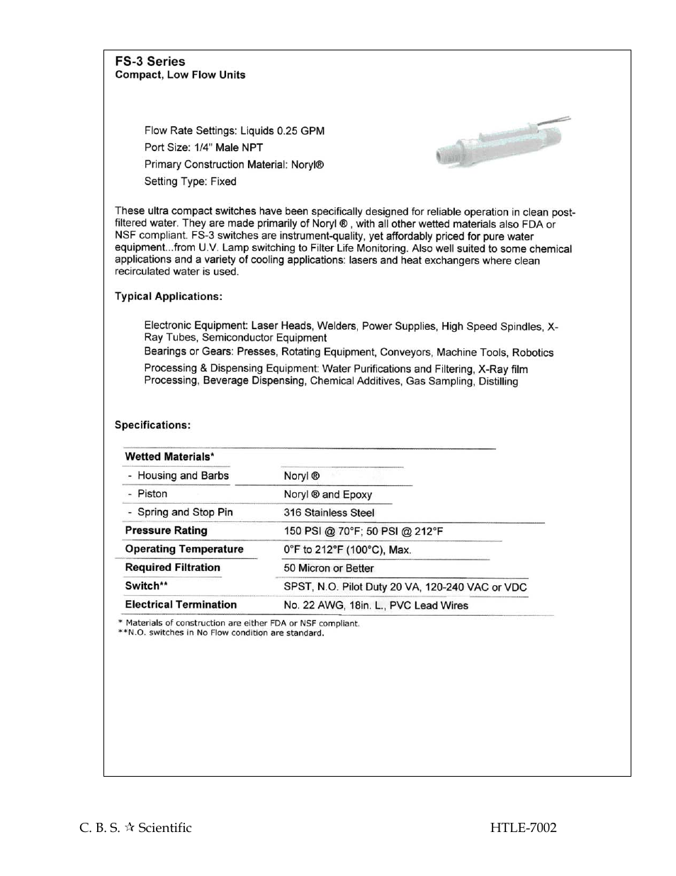 C.B.S. Scientific HTLE-7002 User Manual | Page 37 / 44