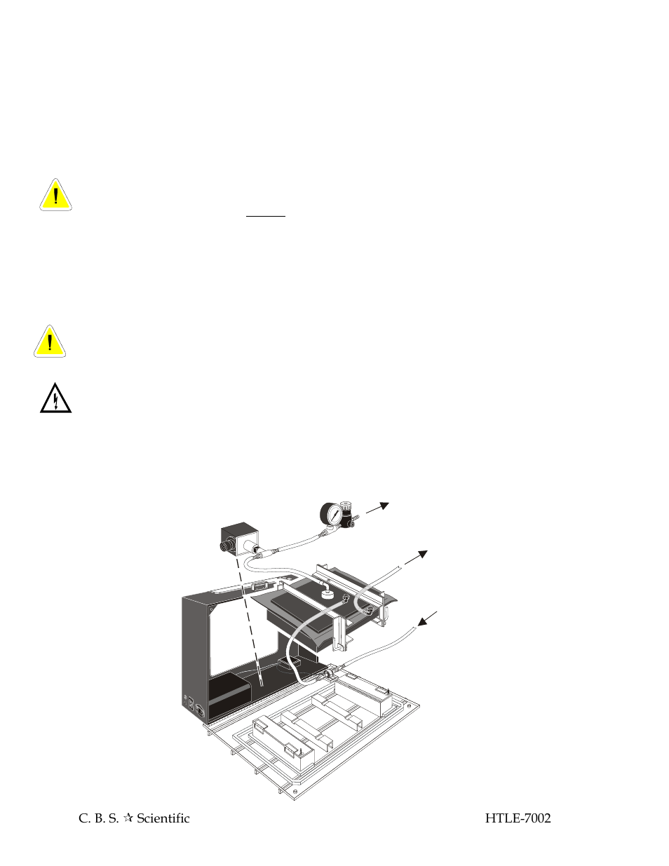 C.B.S. Scientific HTLE-7002 User Manual | Page 9 / 44