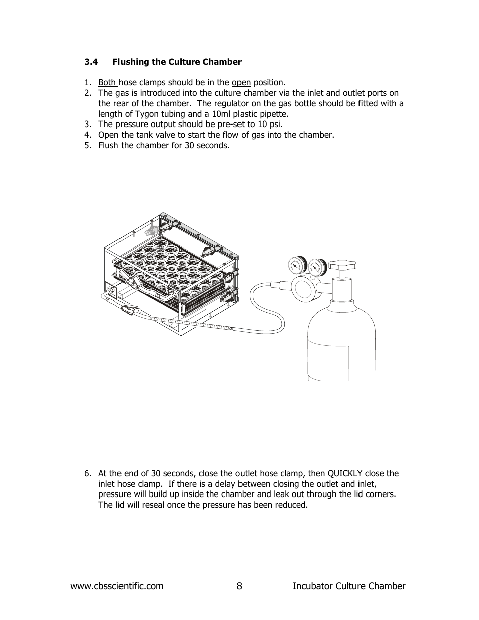 C.B.S. Scientific M-624 User Manual | Page 8 / 12