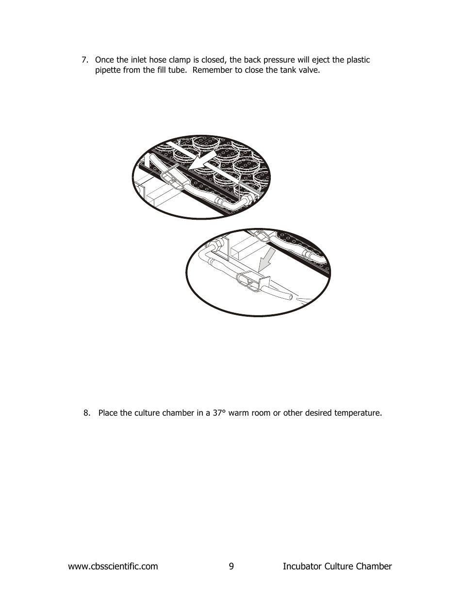 C.B.S. Scientific M-624 User Manual | Page 9 / 12