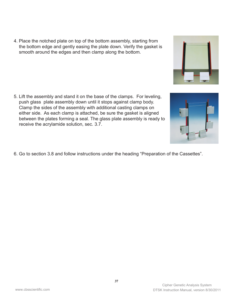 C.B.S. Scientific DTSK-2401-220 User Manual | Page 37 / 60