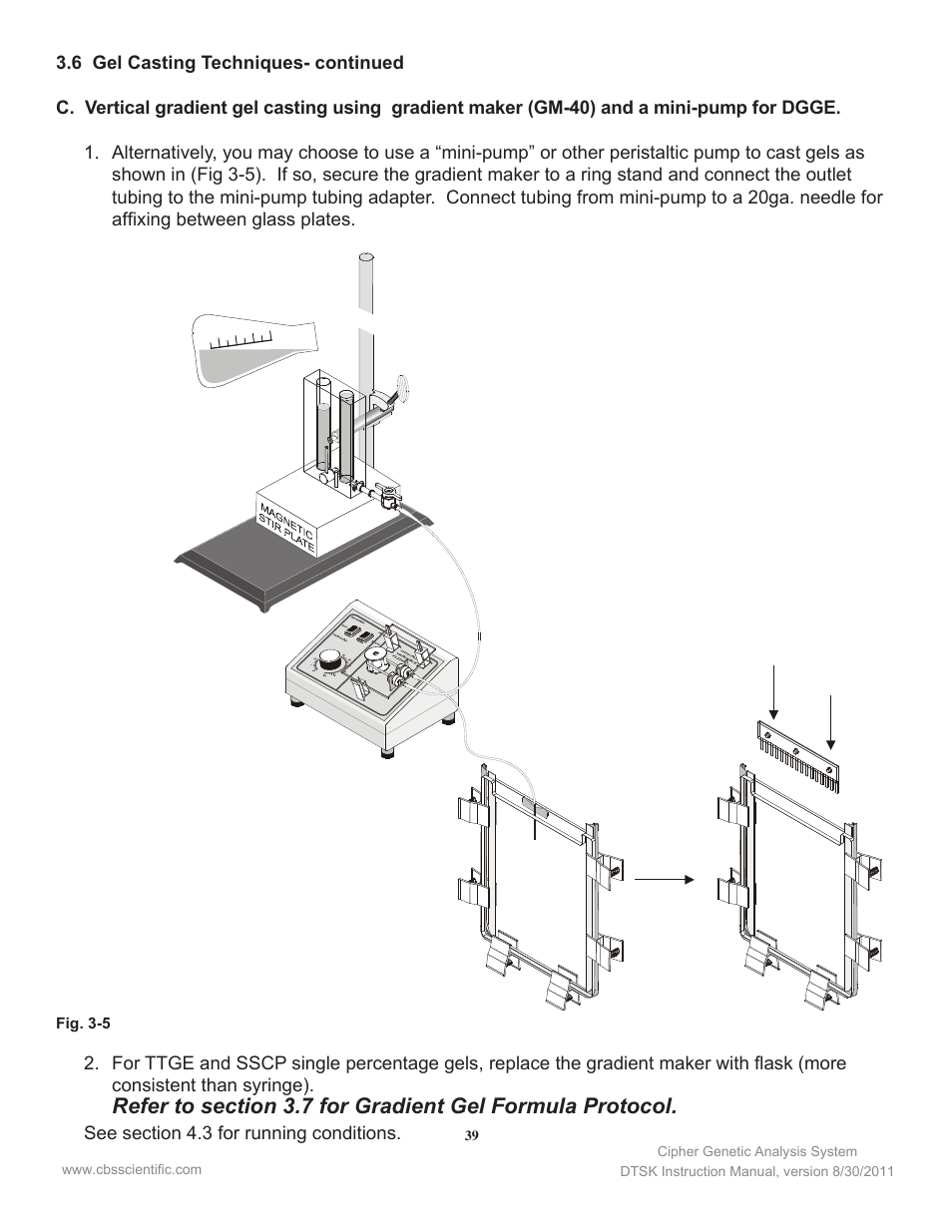 C.B.S. Scientific DTSK-2401-220 User Manual | Page 39 / 60