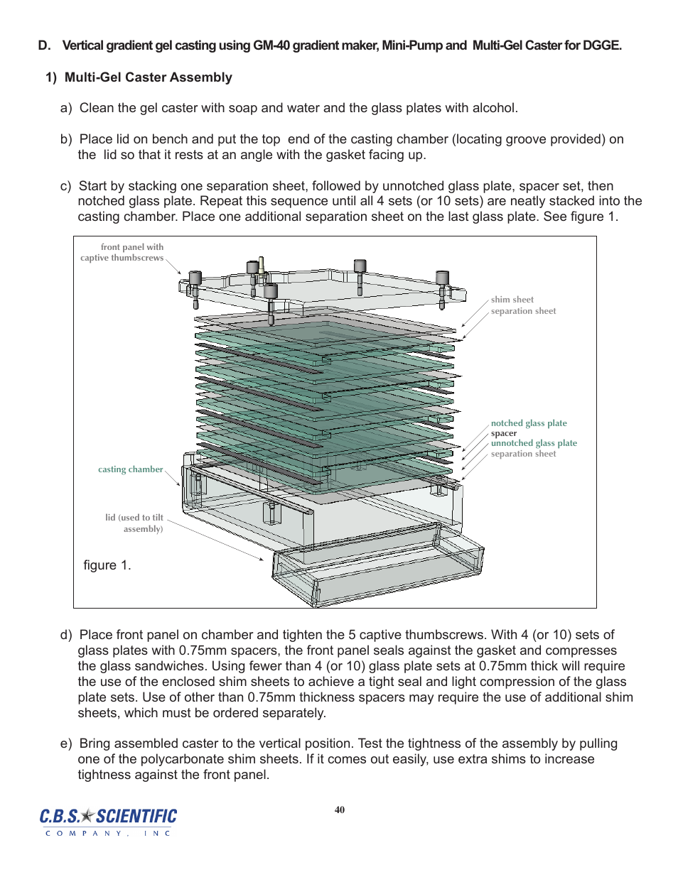 C.B.S. Scientific DTSK-2401-220 User Manual | Page 40 / 60