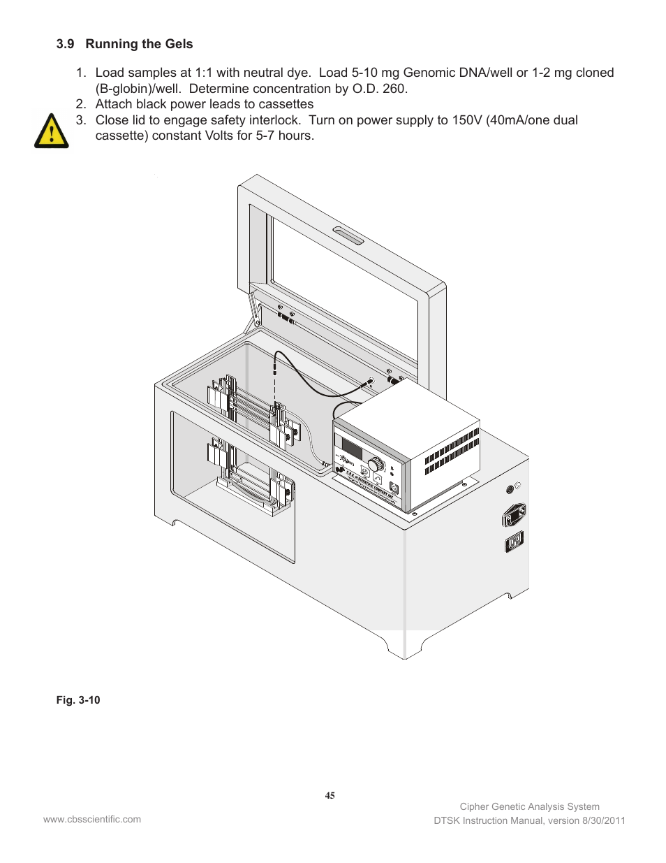 C.B.S. Scientific DTSK-2401-220 User Manual | Page 45 / 60