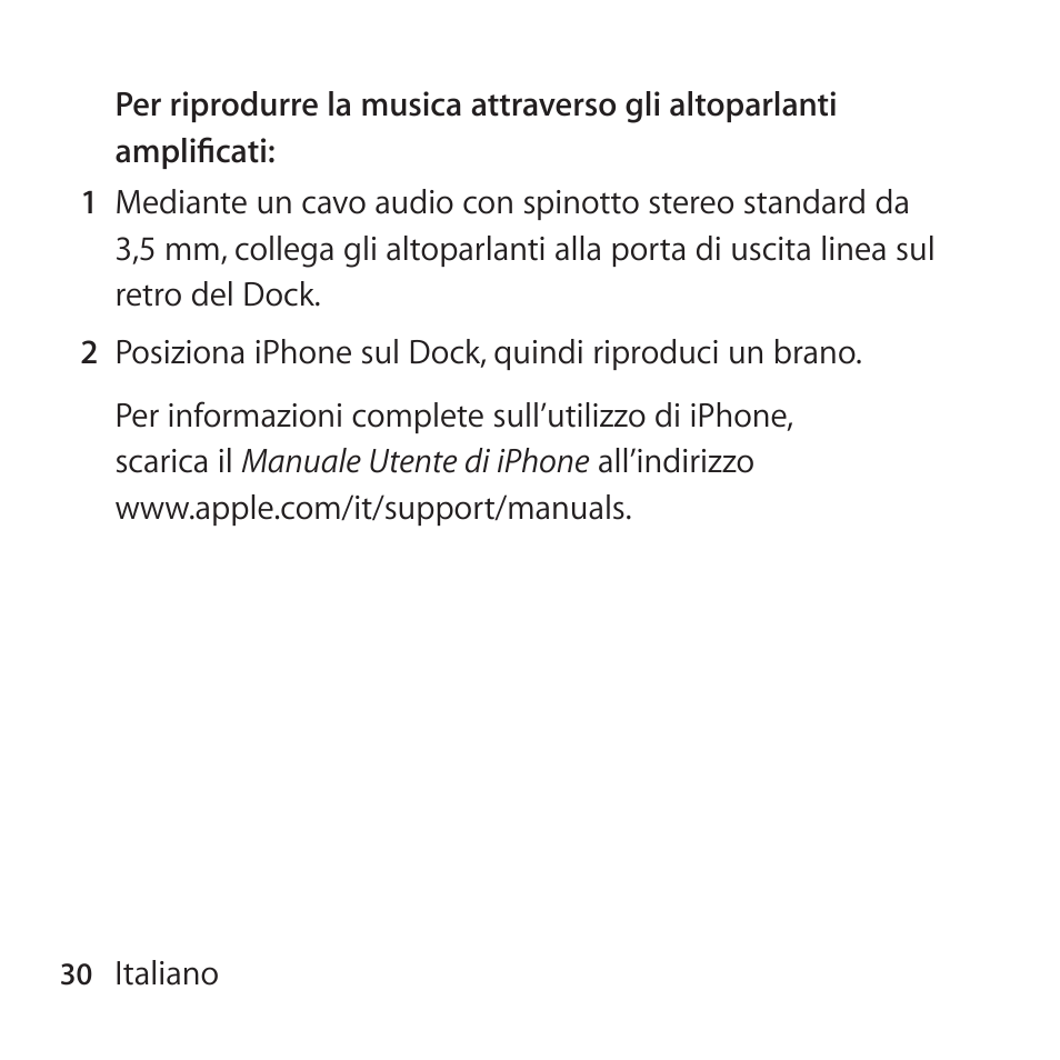 Apple iPhone 4 Dock User Manual | Page 30 / 40