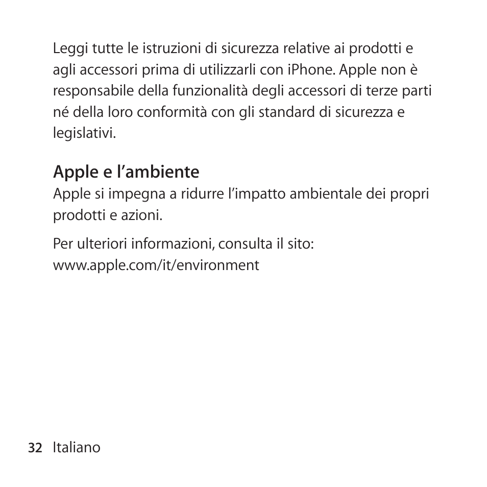 Apple iPhone 4 Dock User Manual | Page 32 / 40