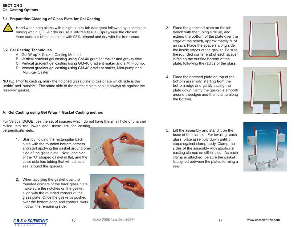 C.B.S. Scientific DGGEK-4801 User Manual | Page 9 / 19