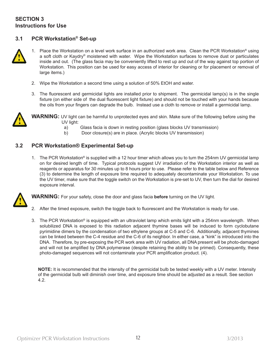 C.B.S. Scientific PP-048-202-SS User Manual | Page 13 / 21