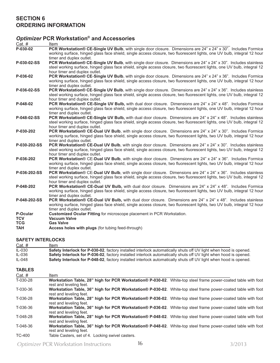 C.B.S. Scientific PP-048-202-SS User Manual | Page 17 / 21