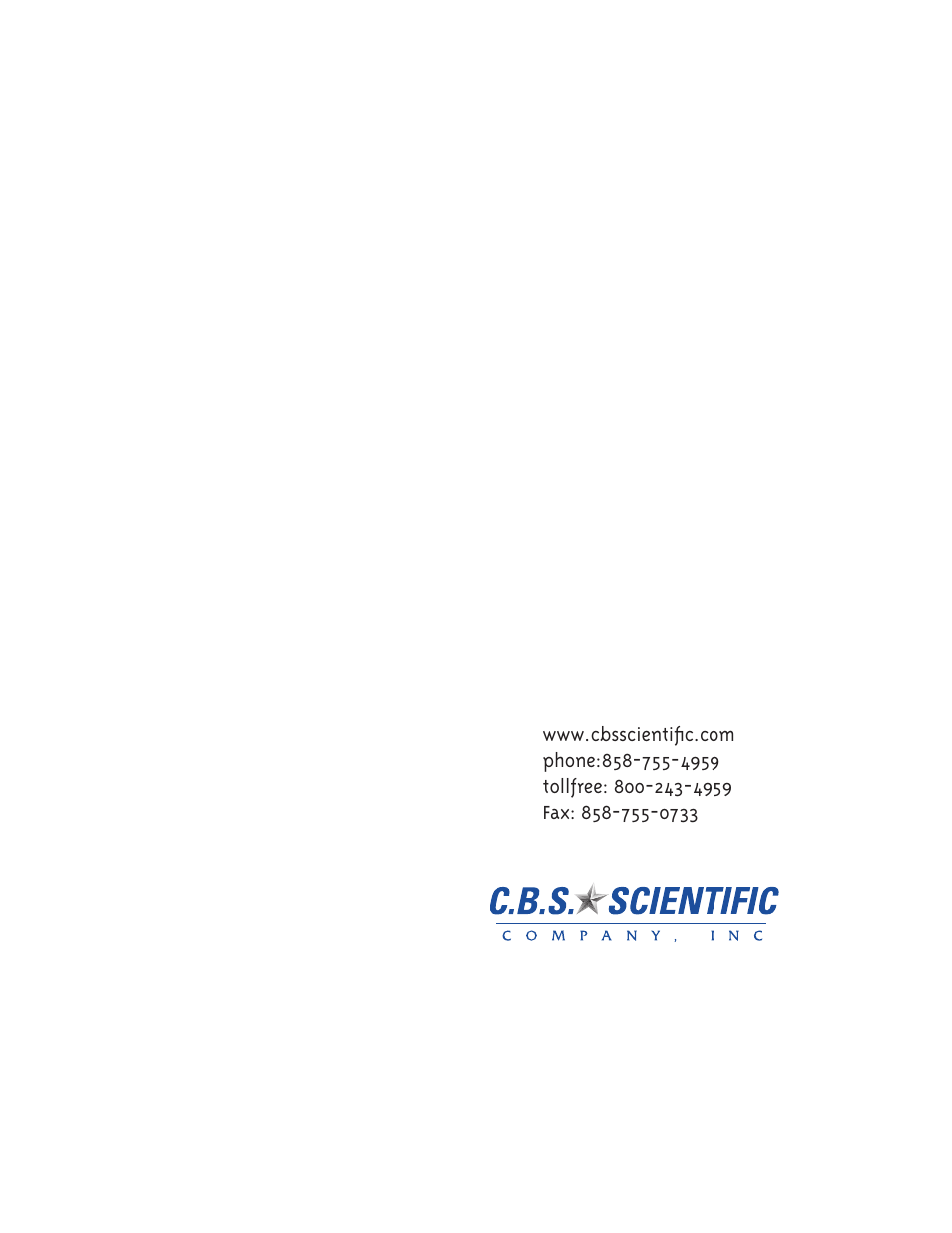 C.B.S. Scientific TTGE-2401 User Manual | Page 16 / 16