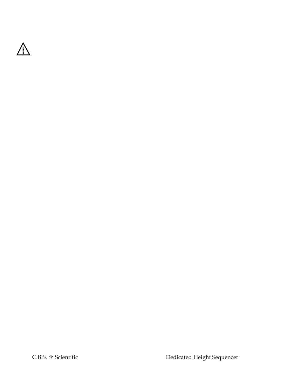 C.B.S. Scientific DH Series User Manual | Page 6 / 40