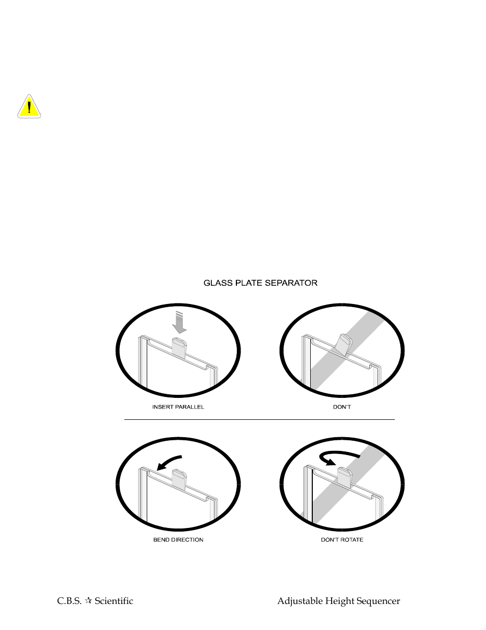 C.B.S. Scientific SG Series User Manual | Page 18 / 36