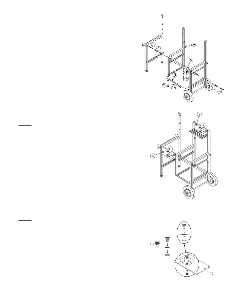 Agio International Multi-Purpose Work Bench 92558 User Manual | Page 2 / 4