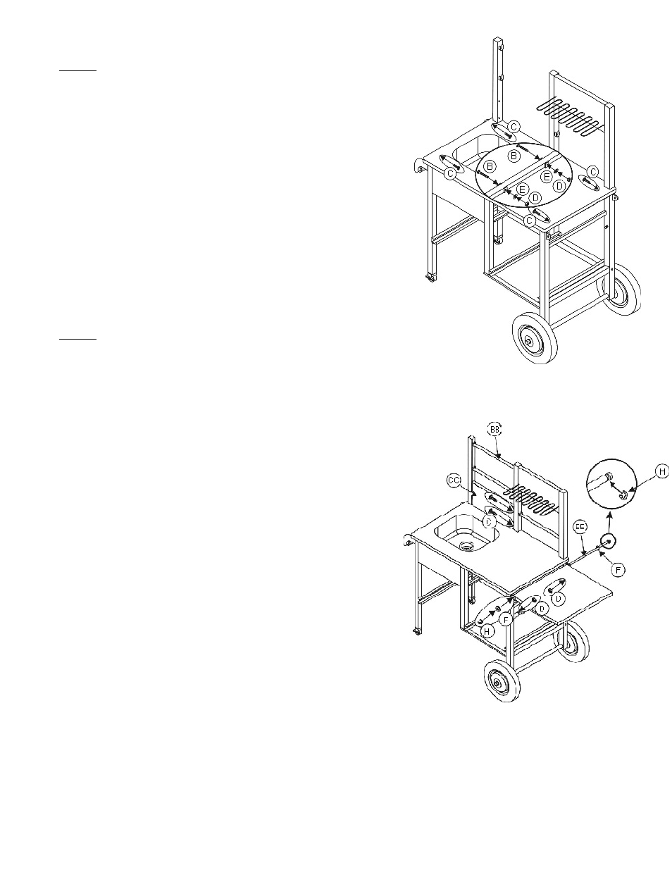 Agio International Multi-Purpose Work Bench 92558 User Manual | Page 3 / 4