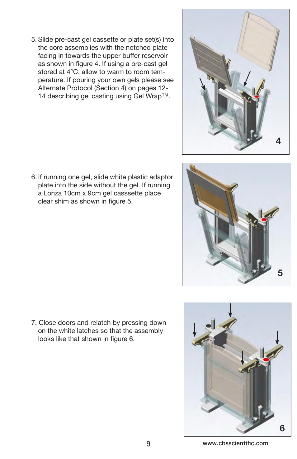 C.B.S. Scientific QNX-700 User Manual | Page 9 / 24